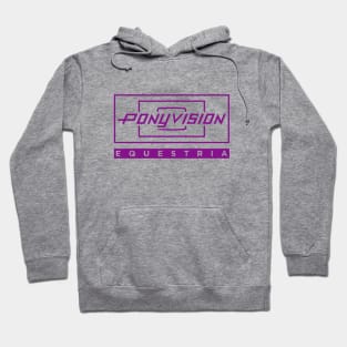 Ponyvision in Purple Hoodie